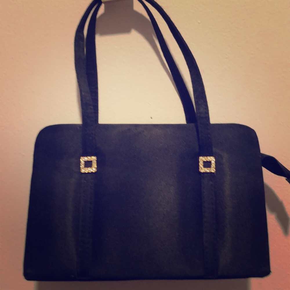 Mini black purse
